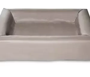 Bia Bed Kunstlederen overtrek Taupe
